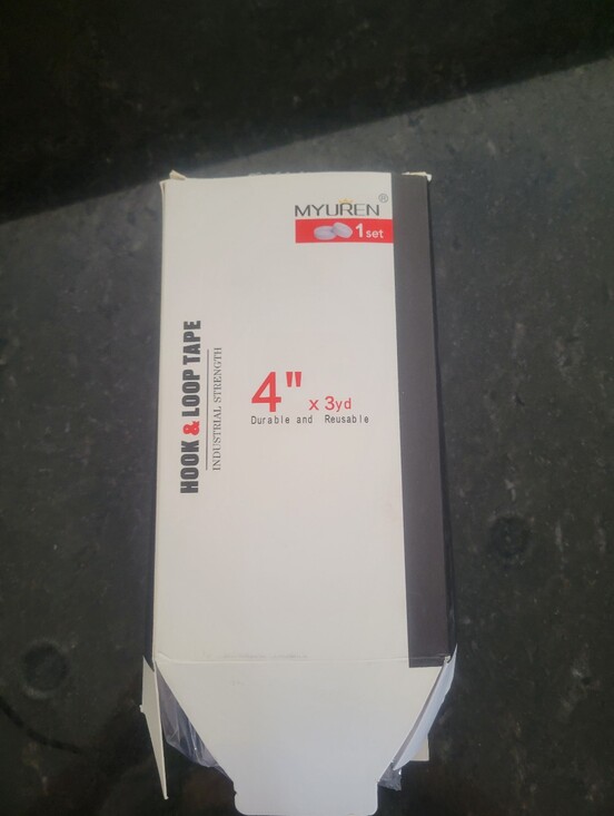 myuren Other - Myuren 4 Inch Hook And Loop Velcro Tape W Adhesive 9ft New